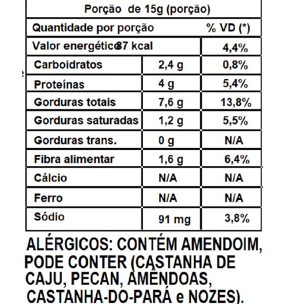 Amendoim Runner cru Com Pele 1Kg Inova Nuts amendoim-runner-cru-com-pele-1kg-inova-nuts