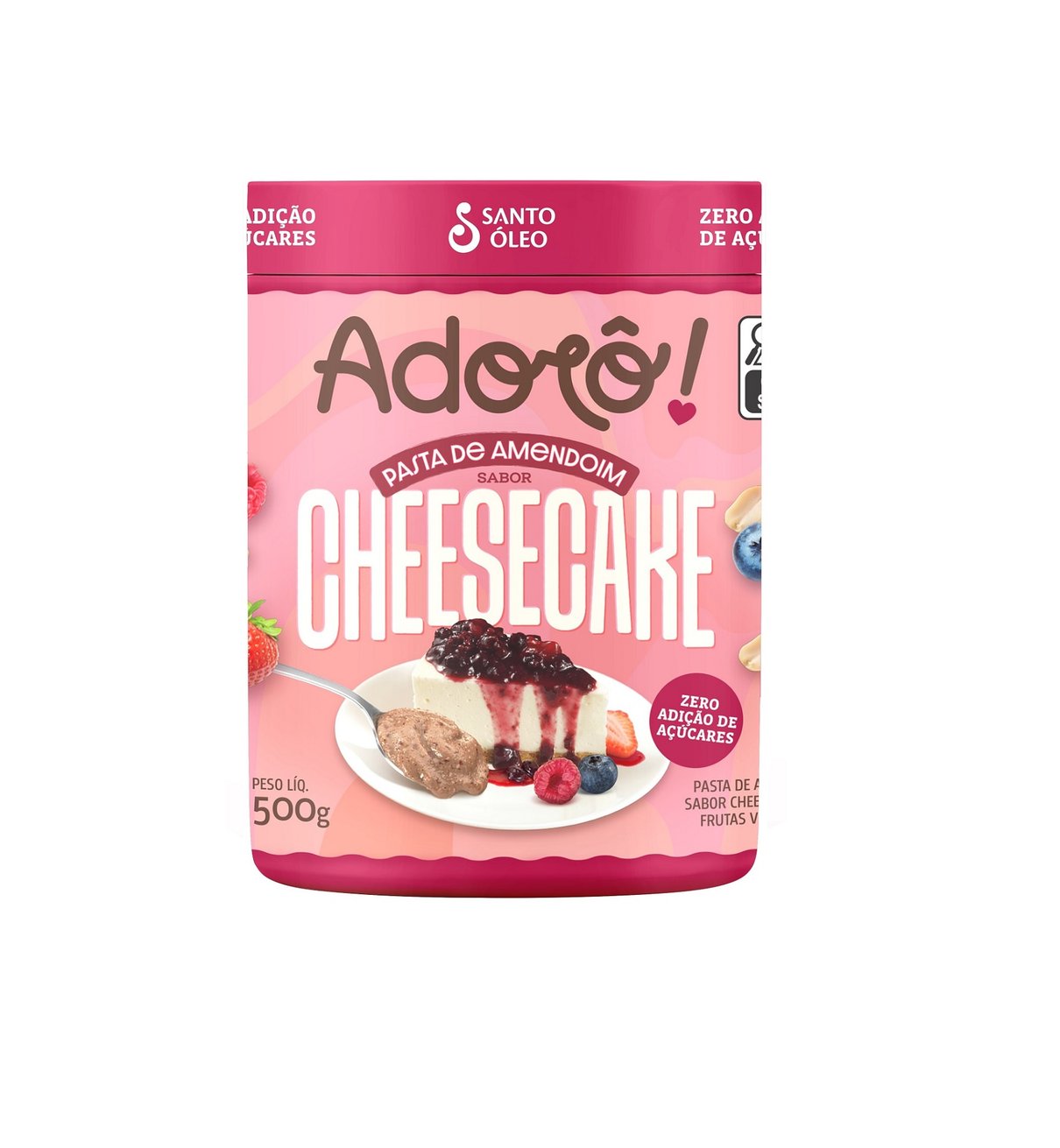 Pasta de Amendoim Cheesecake