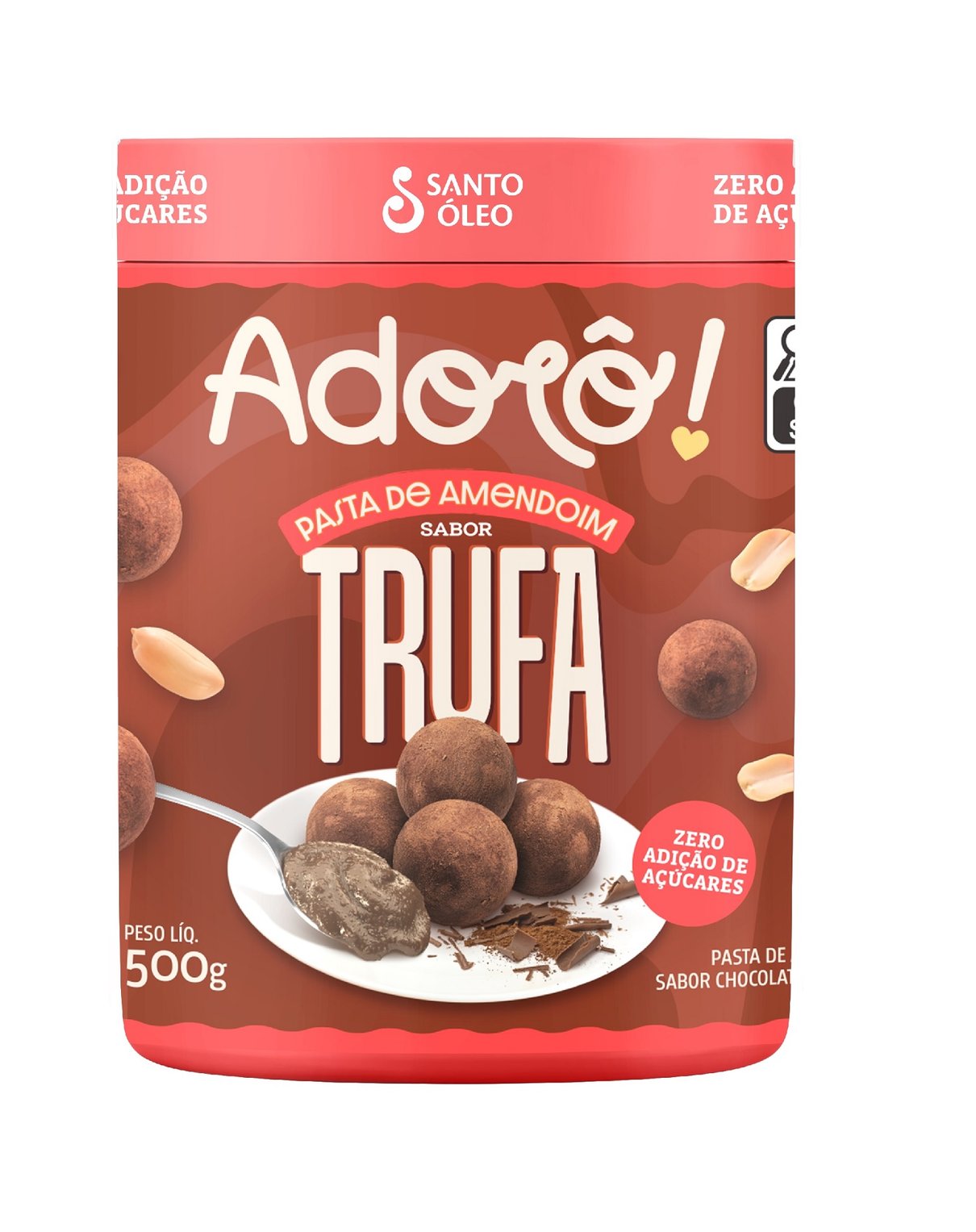 pasta de amendoim trufa