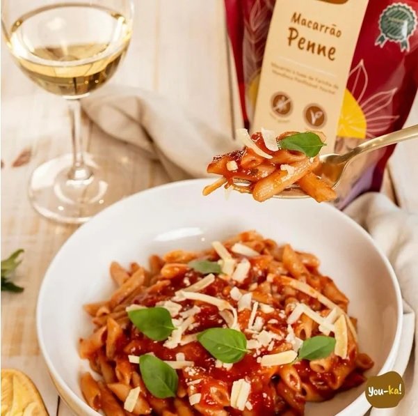 macarrao penne tricolor foto 2